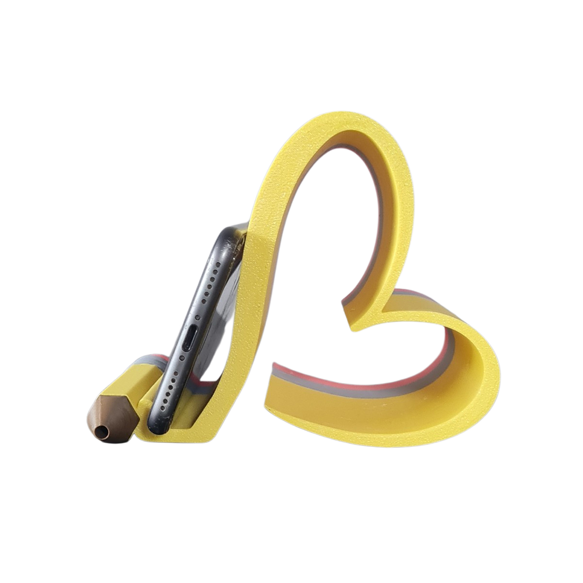 Soporte de Celular Corazón Amarillo - Imagen 8