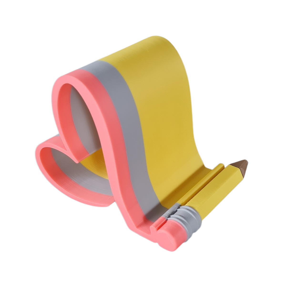 Soporte de Celular Corazón Amarillo - Imagen 3